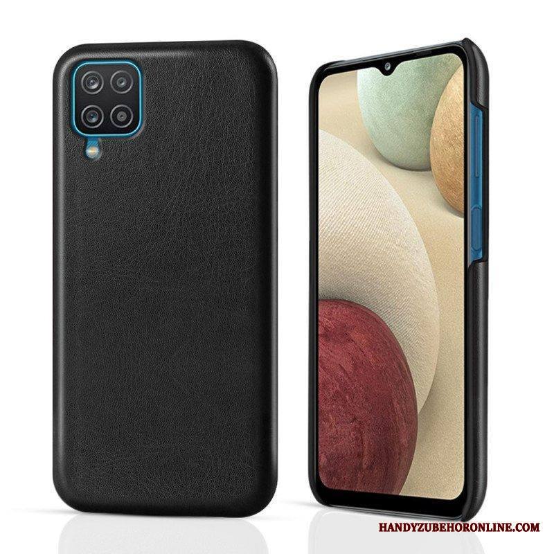 Kuori Samsung Galaxy M12 / A12 Ksq-nahkaefekti