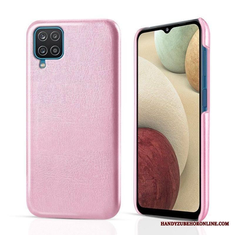 Kuori Samsung Galaxy M12 / A12 Ksq-nahkaefekti