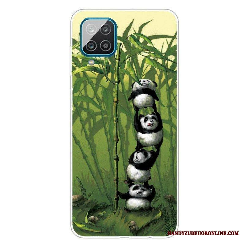 Kuori Samsung Galaxy M12 / A12 Pandajoukko