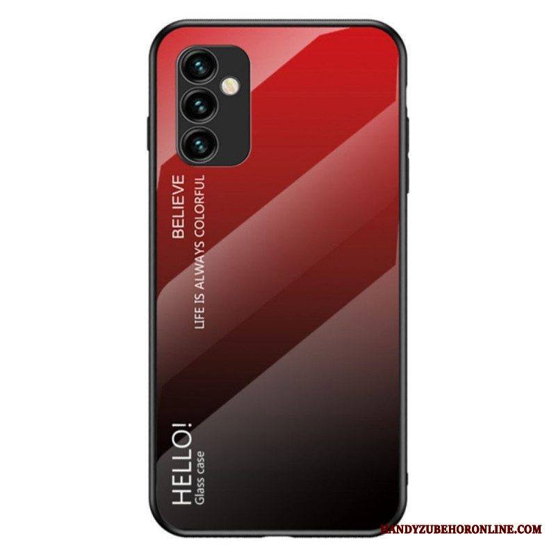 Kuori Samsung Galaxy M23 5G Karkaistu Lasi Hello