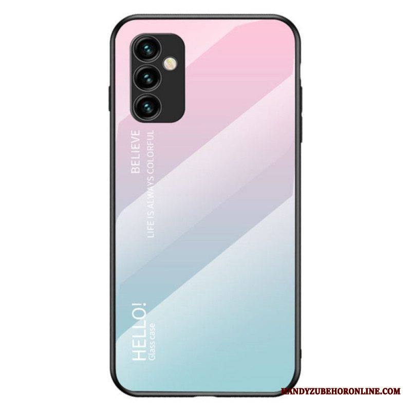 Kuori Samsung Galaxy M23 5G Karkaistu Lasi Hello