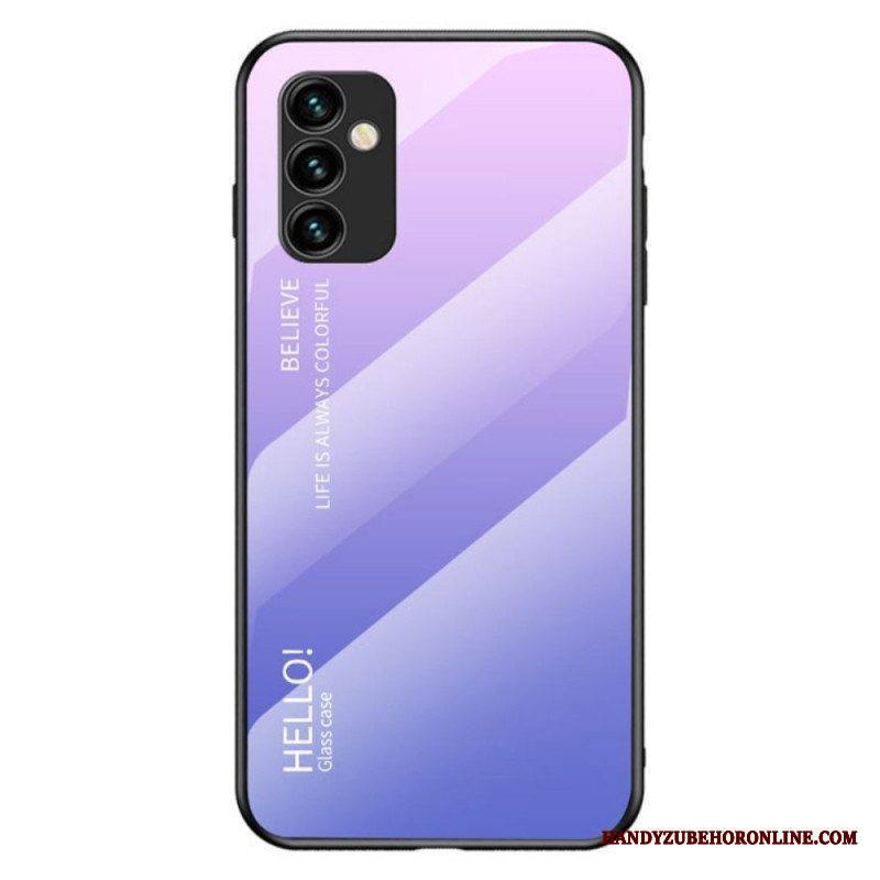Kuori Samsung Galaxy M23 5G Karkaistu Lasi Hello
