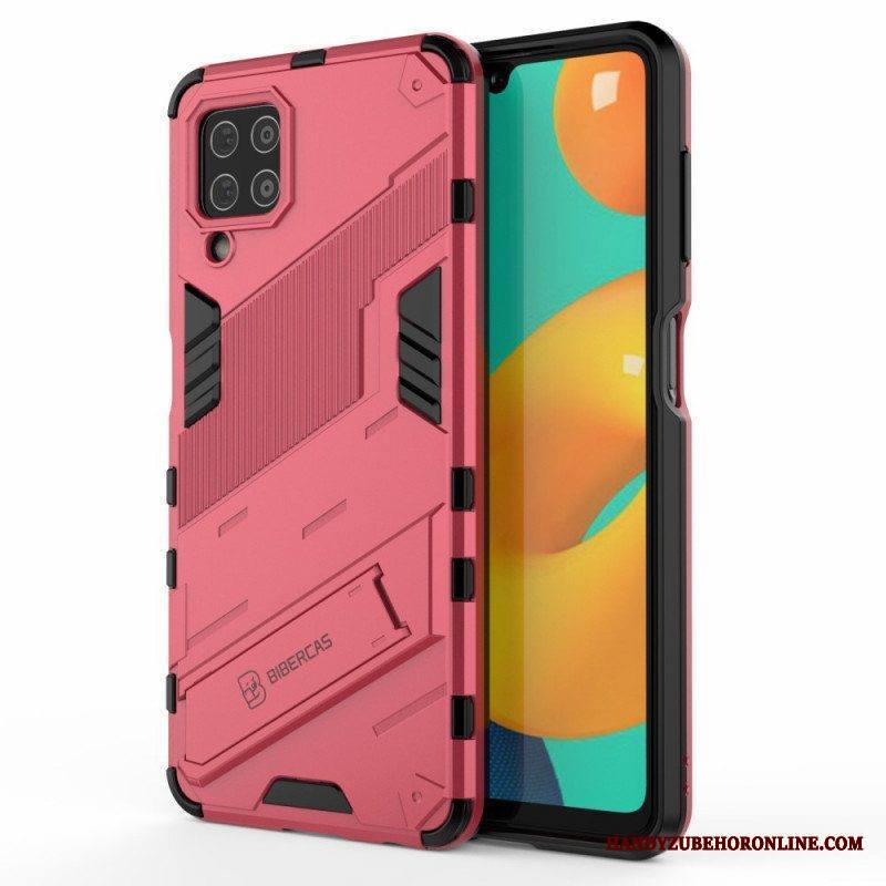 Kuori Samsung Galaxy M32 Hands-free-kaksiasentoinen Irrotettava Teline