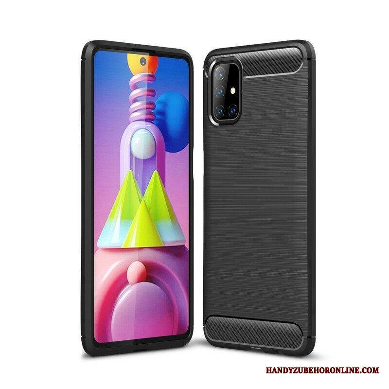 Kuori Samsung Galaxy M51 Harjattua Hiilikuitua