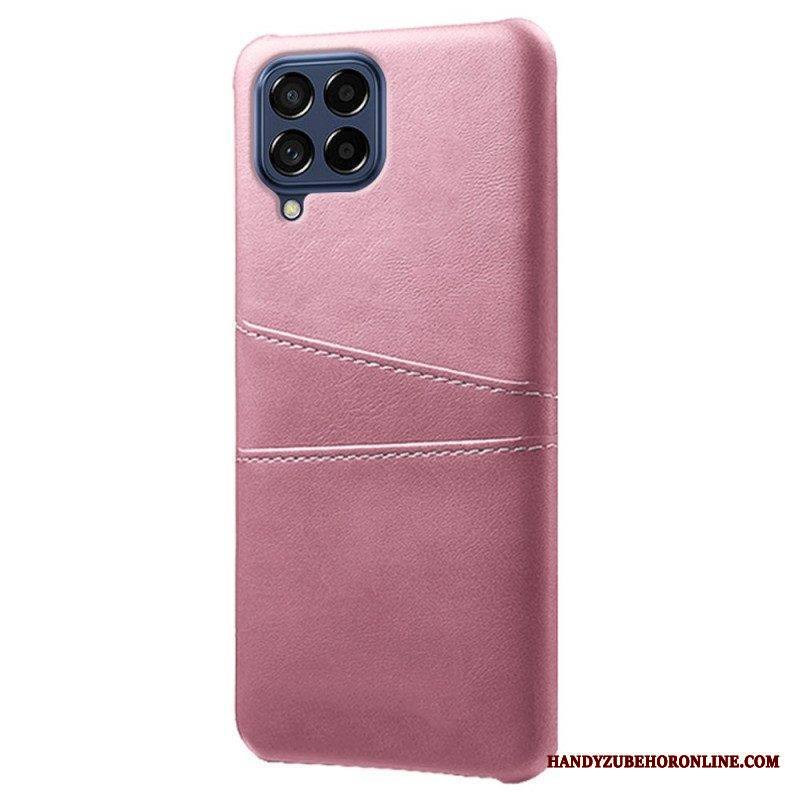 Kuori Samsung Galaxy M53 5G Nahkainen Tehostekorttikotelo
