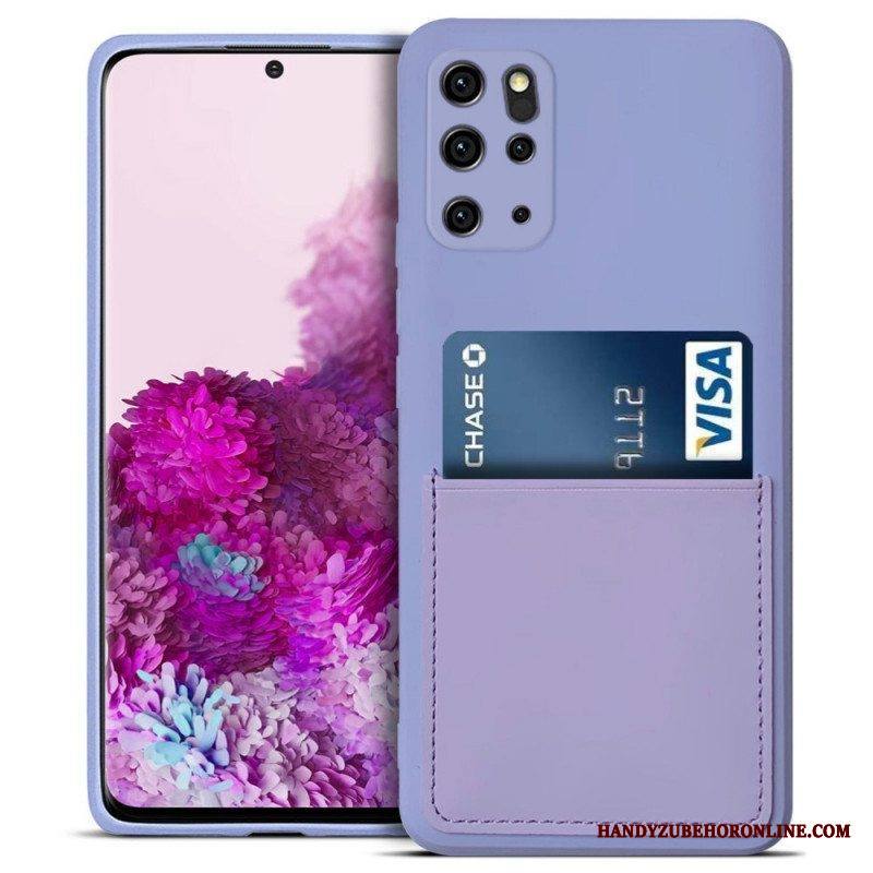 Kuori Samsung Galaxy S20 Plus / S20 Plus 5G Nestemäinen Silikonikorttikotelo