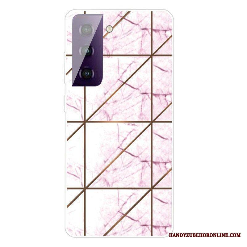 Kuori Samsung Galaxy S21 FE Decline Geometric Marble