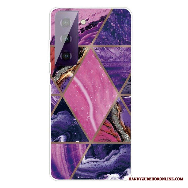 Kuori Samsung Galaxy S21 FE Decline Geometric Marble
