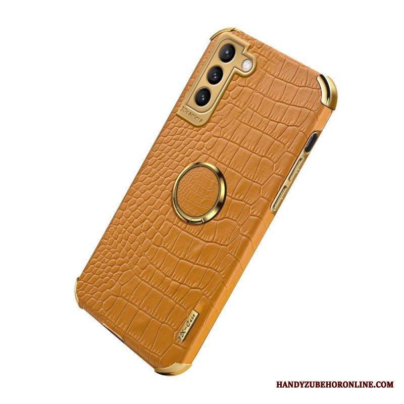 Kuori Samsung Galaxy S21 Plus 5G X-case Krokotiiliihoefekti