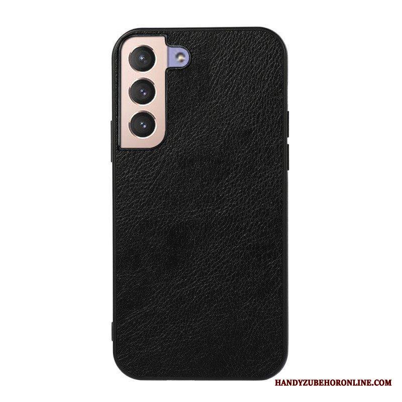Kuori Samsung Galaxy S22 5G Litsi-nahkaefekti