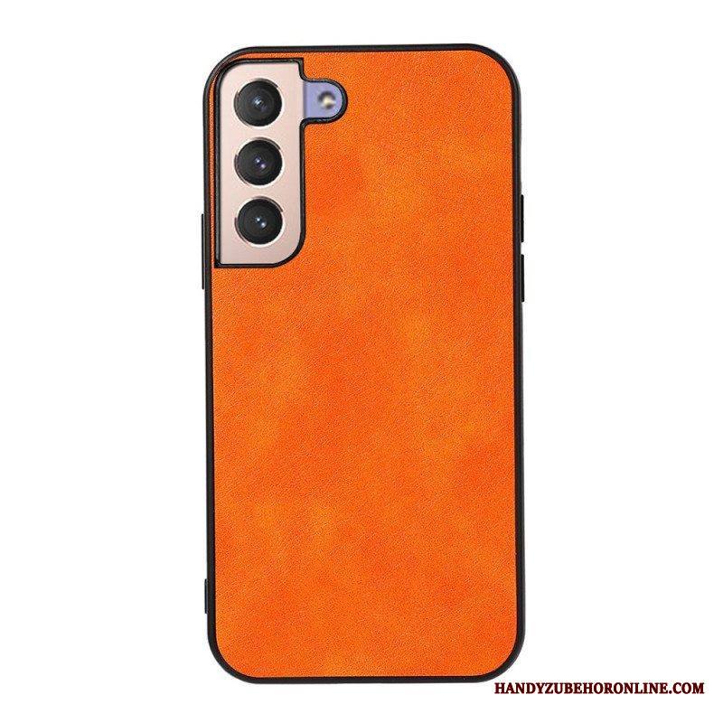Kuori Samsung Galaxy S22 5G Litsi-nahkaefekti