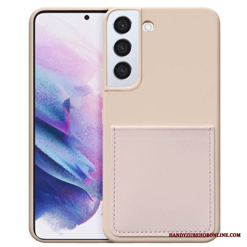 Kuori Samsung Galaxy S22 5G Nestemäinen Silikonikorttikotelo