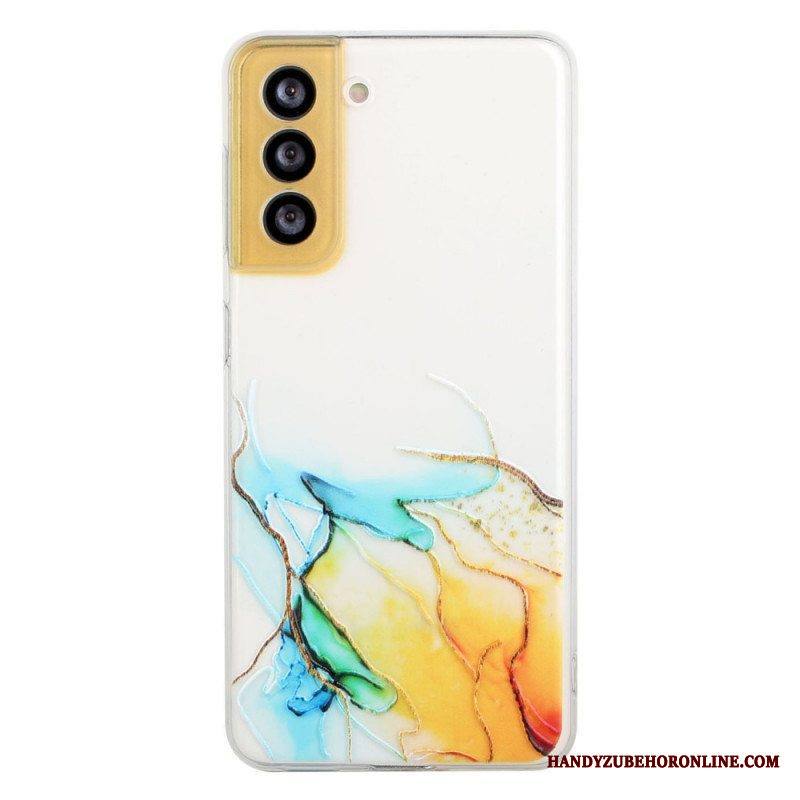 Kuori Samsung Galaxy S22 5G Silikonimarmoriefekti