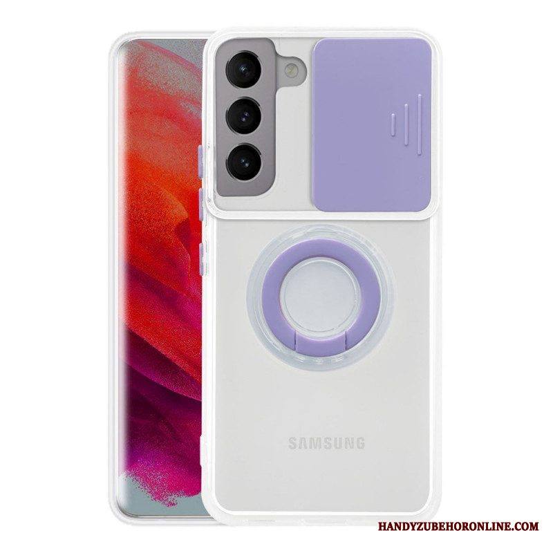 Kuori Samsung Galaxy S22 Plus 5G Rengastuki Ja Linssisuojat