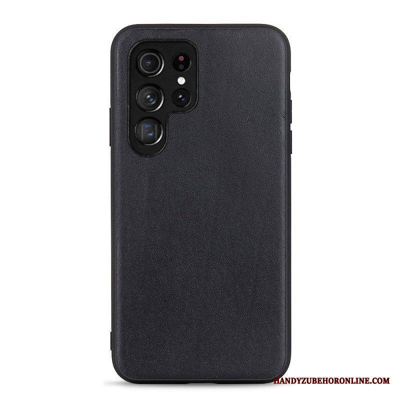 Kuori Samsung Galaxy S22 Ultra 5G Aitoa Nahkaa