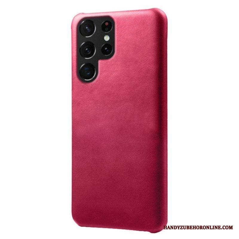 Kuori Samsung Galaxy S22 Ultra 5G Ksq-nahkaefekti