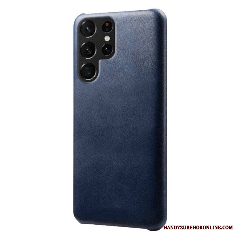 Kuori Samsung Galaxy S22 Ultra 5G Ksq-nahkaefekti