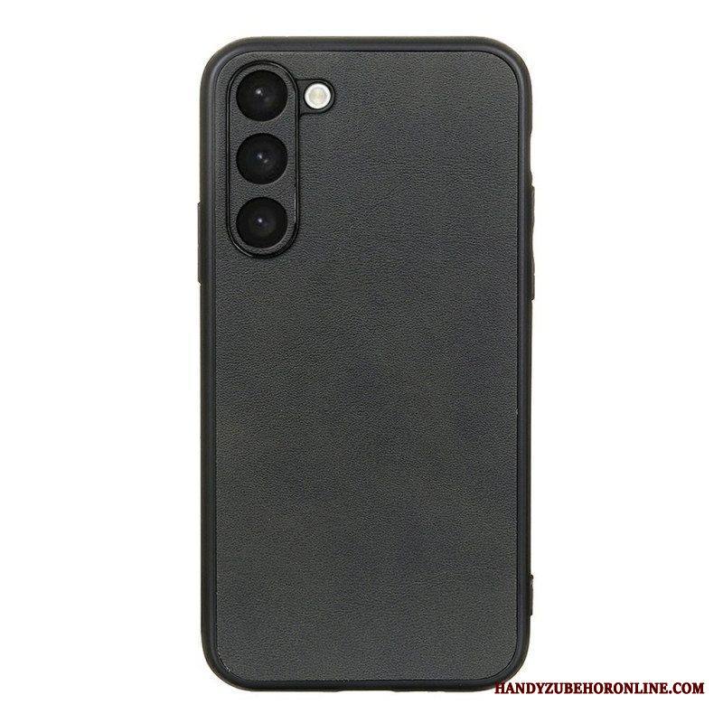 Kuori Samsung Galaxy S23 5G Hienostunut Ilme Nahkaefekti