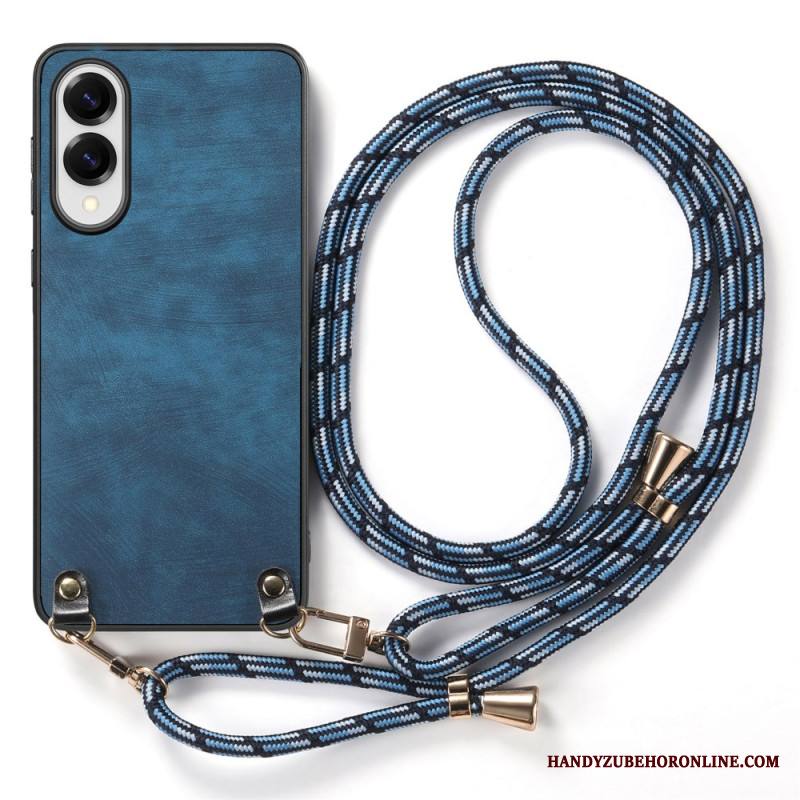 Kuori Samsung Galaxy S25 5g Edge Nahkajäljitelmäinen Johto Vintage-tyylinen Suojakuori