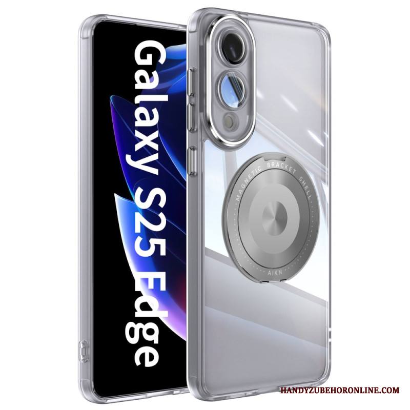 Kuori Samsung Galaxy S25 5g Edge Pyörivä Kiinnitys Ja Linssinsuojus