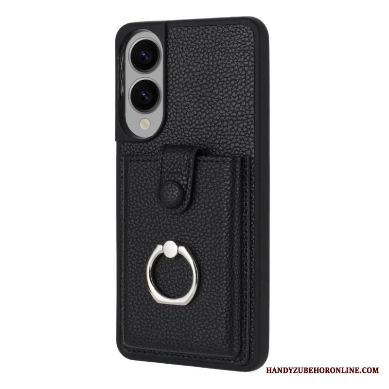 Kuori Samsung Galaxy S25 5g Edge Sormuskotelo Ja Korttikotelo