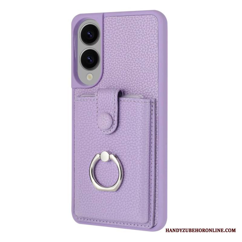 Kuori Samsung Galaxy S25 5g Edge Sormuskotelo Ja Korttikotelo