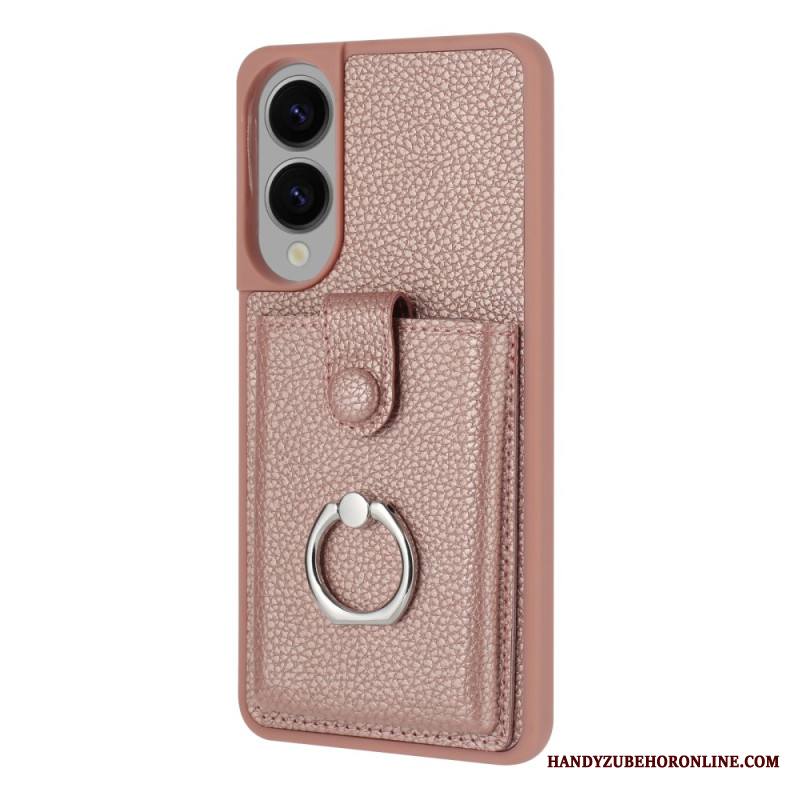 Kuori Samsung Galaxy S25 5g Edge Sormuskotelo Ja Korttikotelo