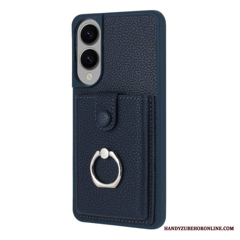 Kuori Samsung Galaxy S25 5g Edge Sormuskotelo Ja Korttikotelo