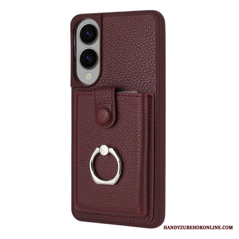 Kuori Samsung Galaxy S25 5g Edge Sormuskotelo Ja Korttikotelo