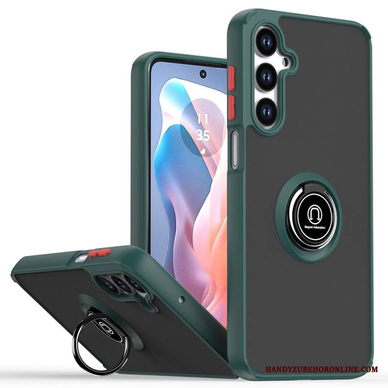 Kuori Samsung Galaxy S25 5g Kaksivärinen Sormusteline Suojakuori