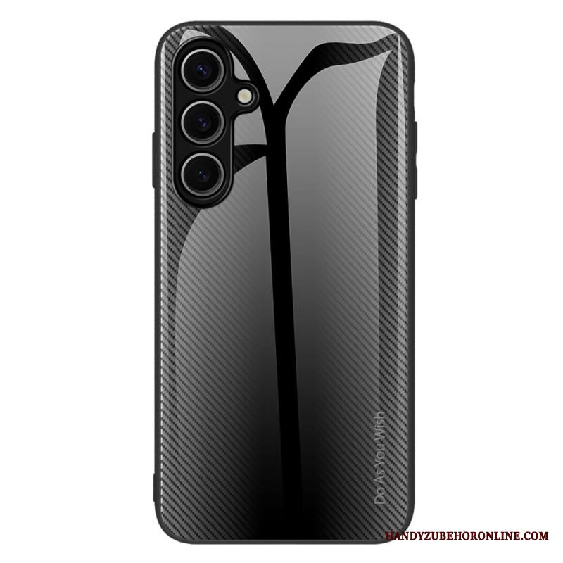 Kuori Samsung Galaxy S25 5g Karkaistua Lasia Hiilikuitua