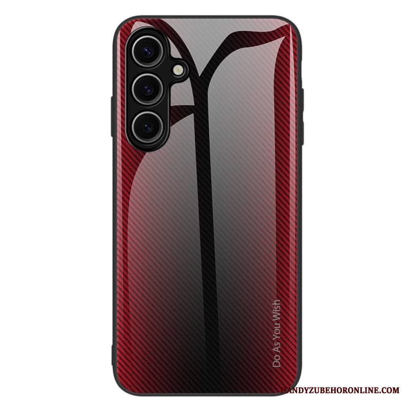 Kuori Samsung Galaxy S25 5g Karkaistua Lasia Hiilikuitua