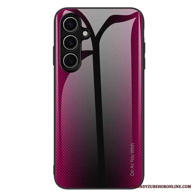 Kuori Samsung Galaxy S25 5g Karkaistua Lasia Hiilikuitua