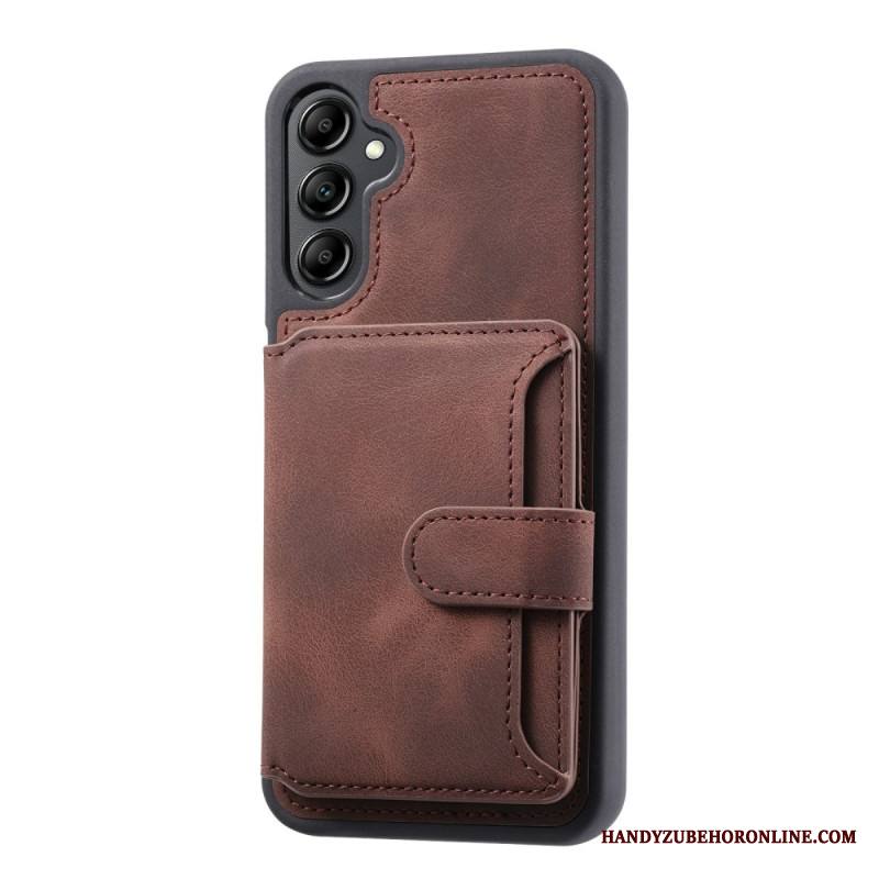 Kuori Samsung Galaxy S25 5g Mokkanahkamainen Lompakko