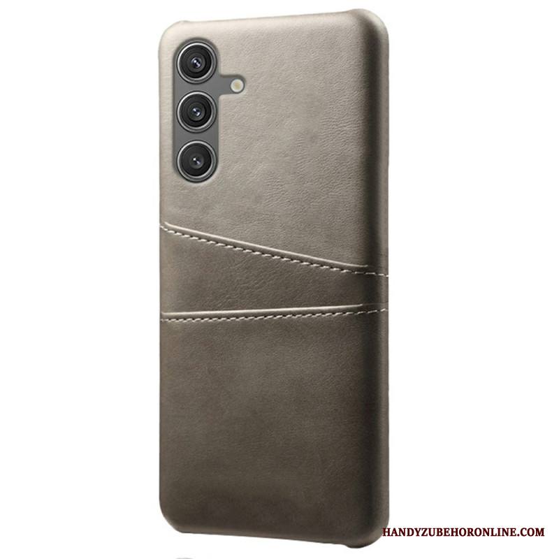 Kuori Samsung Galaxy S25 5g Nahkakuvioinen Korttikotelo