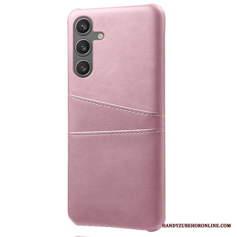 Kuori Samsung Galaxy S25 5g Nahkakuvioinen Korttikotelo