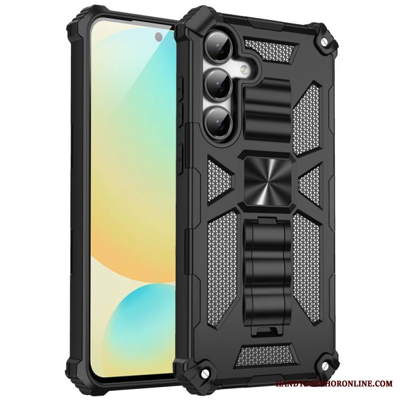 Kuori Samsung Galaxy S25 Fe Iskunkestävä Suoja Sisäänrakennetulla Jalustalla