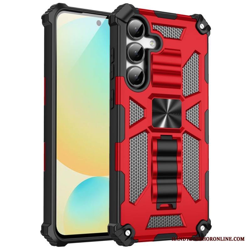 Kuori Samsung Galaxy S25 Fe Iskunkestävä Suoja Sisäänrakennetulla Jalustalla