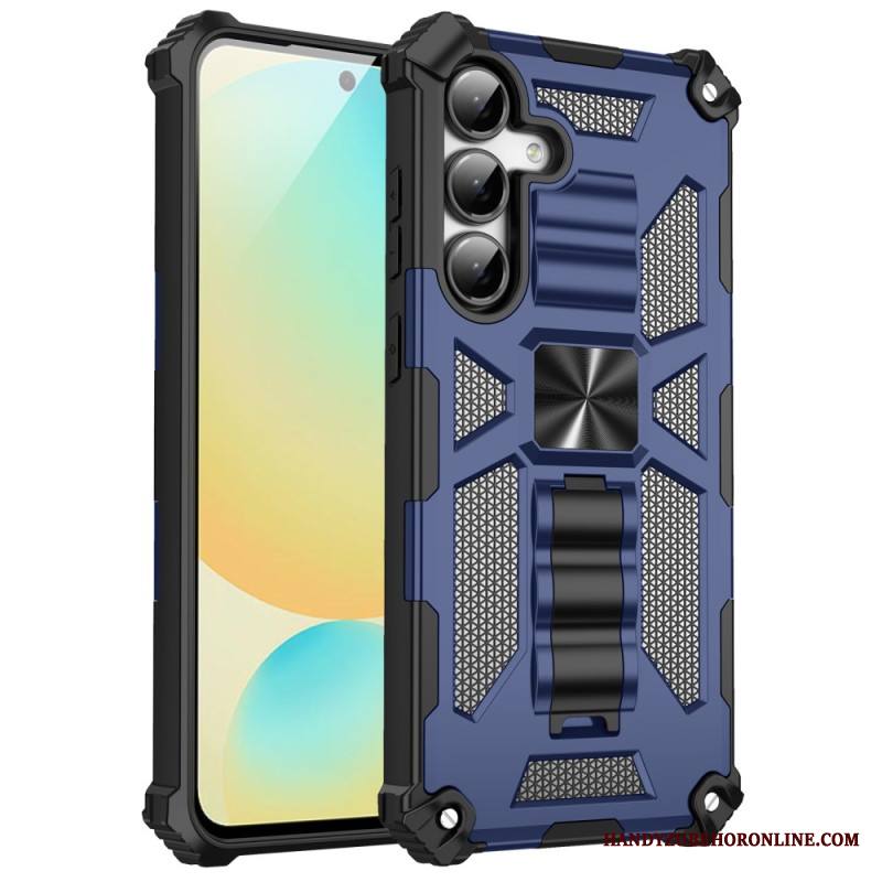 Kuori Samsung Galaxy S25 Fe Iskunkestävä Suoja Sisäänrakennetulla Jalustalla