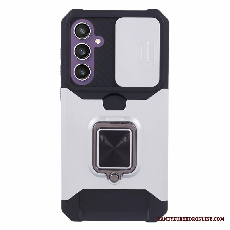 Kuori Samsung Galaxy S25 Fe Linssinsuoja Ja Jalusta