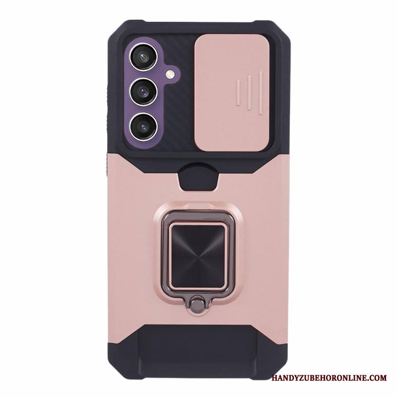 Kuori Samsung Galaxy S25 Fe Linssinsuoja Ja Jalusta