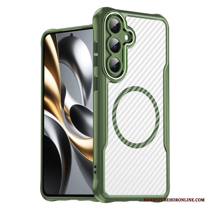 Kuori Samsung Galaxy S25 Fe Magsafe-yhteensopiva Hiilikuitukuviointi