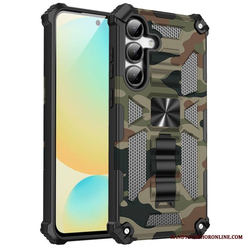 Kuori Samsung Galaxy S25 Fe Naamiointikuvio Ja Jalusta