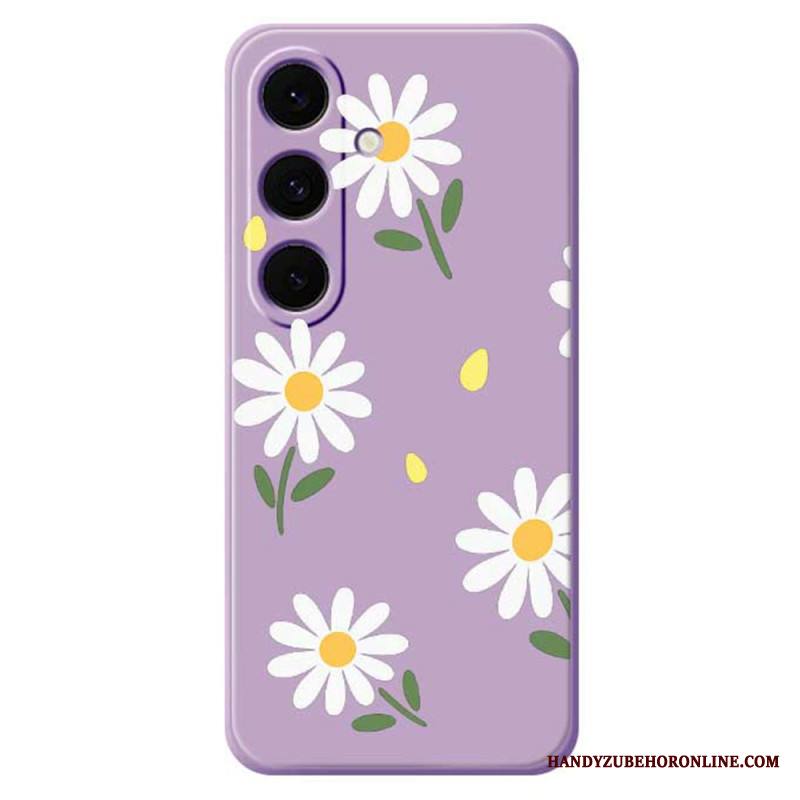 Kuori Samsung Galaxy S25 Fe Päivänkakkara-silikoni Suojakuori