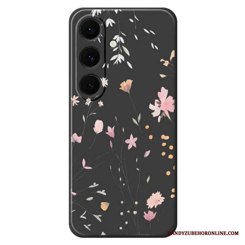 Kuori Samsung Galaxy S25 Fe Värikkäät Silikonikukat