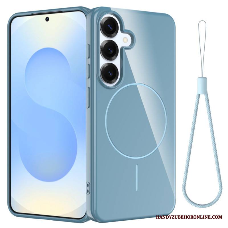 Kuori Samsung Galaxy S25 Fe Yhteensopiva Magsafen Kanssa Rannehihnalla