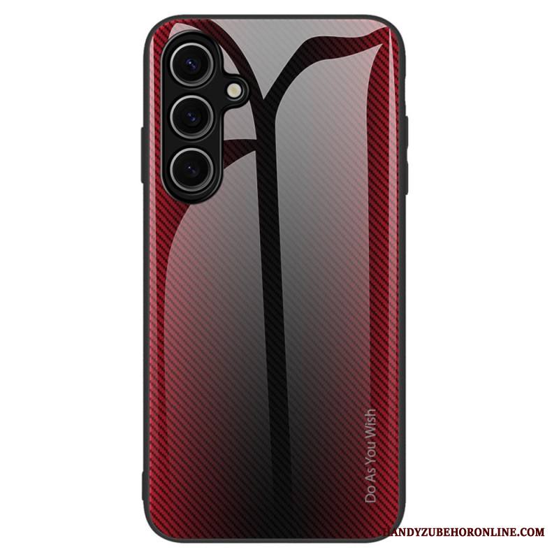 Kuori Samsung Galaxy S25 Plus 5g Karkaistua Lasia Hiilikuidulla