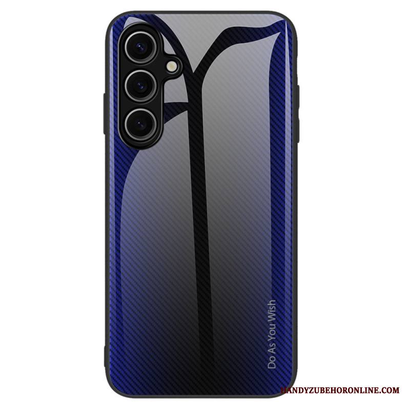 Kuori Samsung Galaxy S25 Plus 5g Karkaistua Lasia Hiilikuidulla