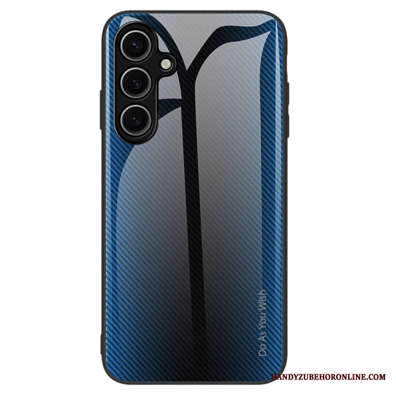 Kuori Samsung Galaxy S25 Plus 5g Karkaistua Lasia Hiilikuidulla