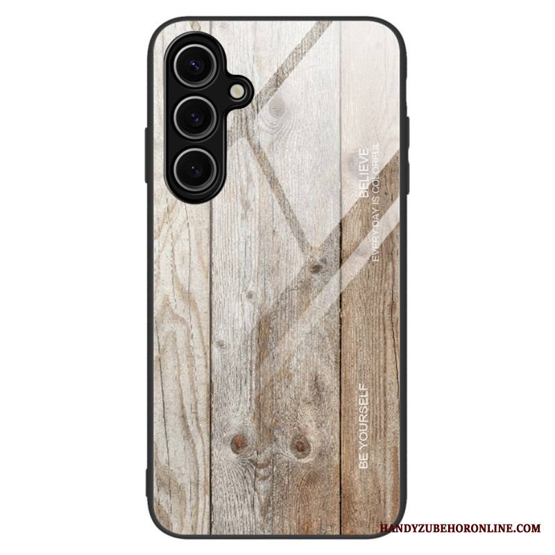 Kuori Samsung Galaxy S25 Plus 5g Karkaistua Lasia Puulla